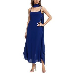 Jewel Badgley Mischka Womens Tank Gown